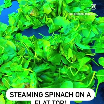 HOW DO YOU COOK YOUR SPINACH???