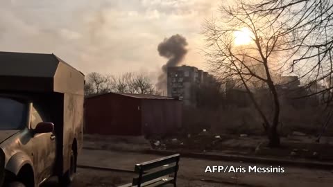 Russians Fire Hundreds of Shells into a Field, but Somehow Hit the Only Building Left in Bakhmut