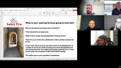 PSS Class # 4 - February 2, 2024, Professional Selling Skills