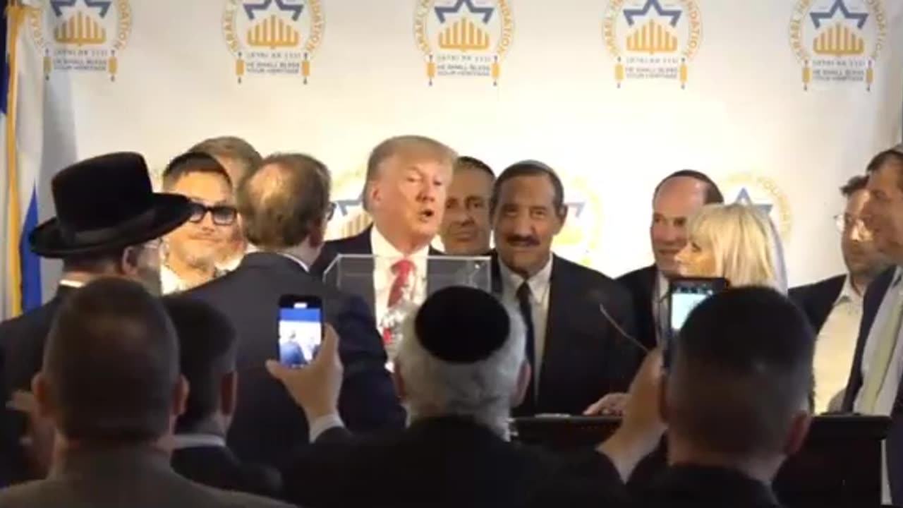 Trump Crown of Jerusalem Award. "Israel In Big Trouble.”