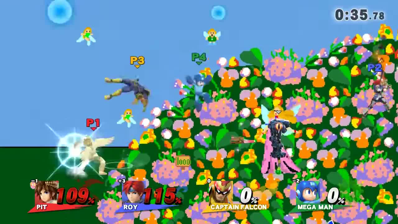 Super Smash Bros 4 Wii U Battle120