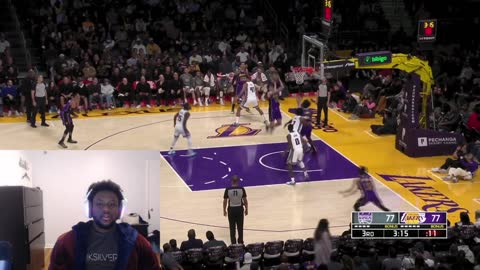 LAKERS VS KINGS LIVE HIGHLIGHTS 3RD QUARTER