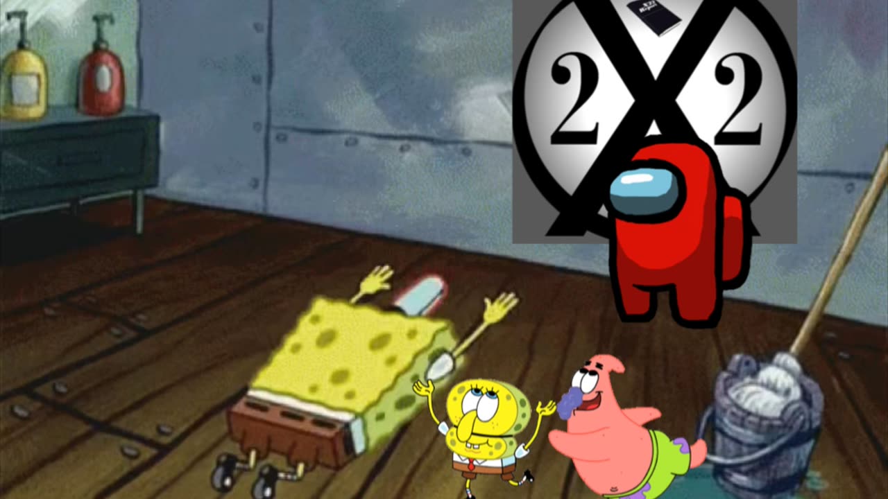 SpongeBob And Patrick Are Pretending To Be Imposters While SpongeBob Worships The QAnon Movement 🤢