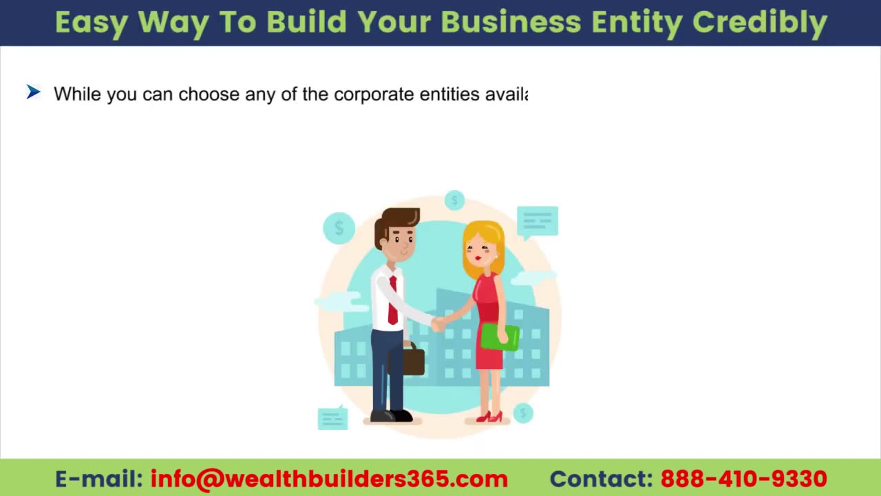 How to build Your Business Entity Credibly