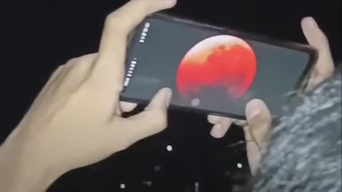 Capturing the Lunar Eclipse. Look how far technology has come!