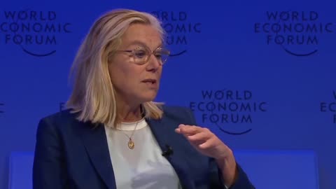 2022-05-26 Sigrid Kaag heeft het in Davos over een toekomst zonder banen