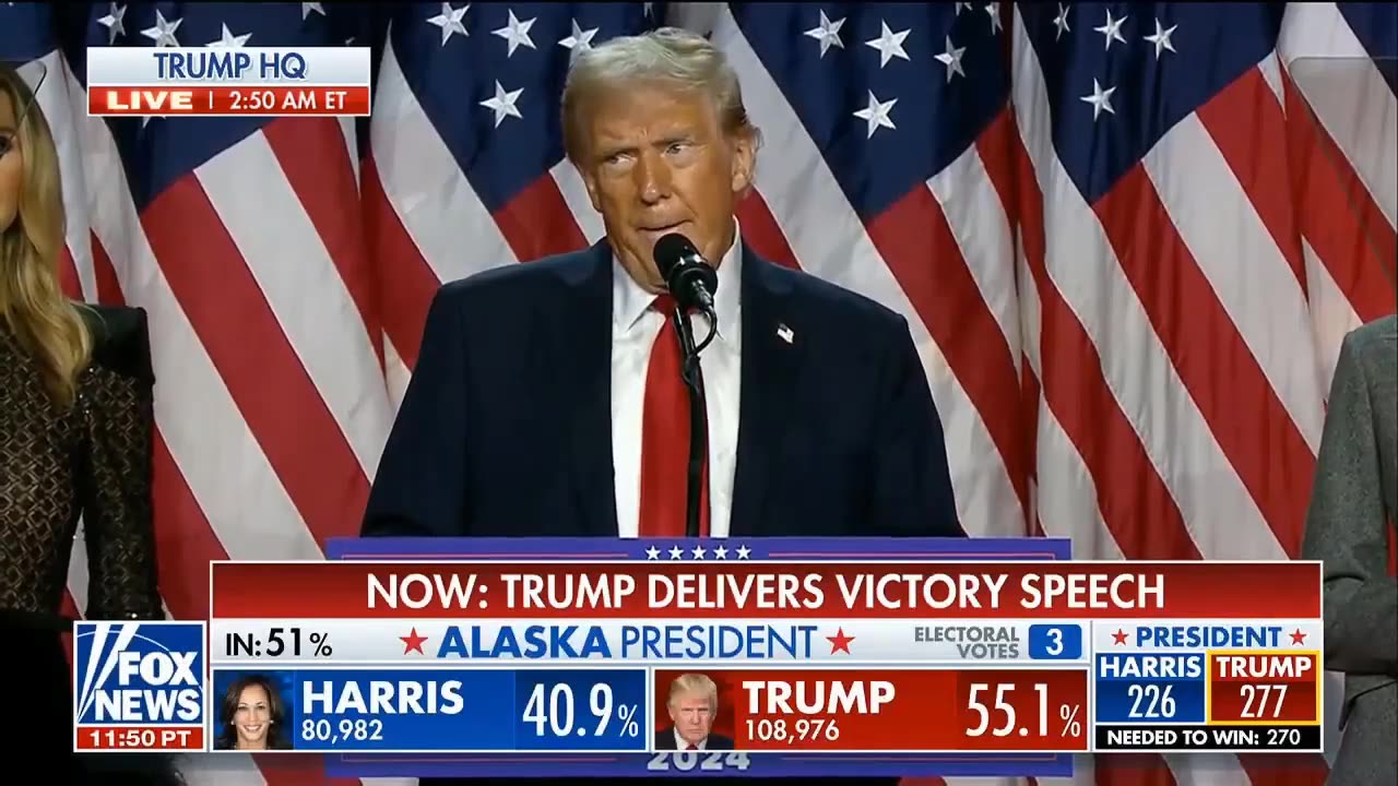 TRUMP LEADS IN VICTORY 11/6/24 | Fox News Democracy November 6, 2024