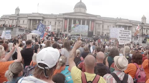 Trafalgar London Protest 24 July 2021 Ep2