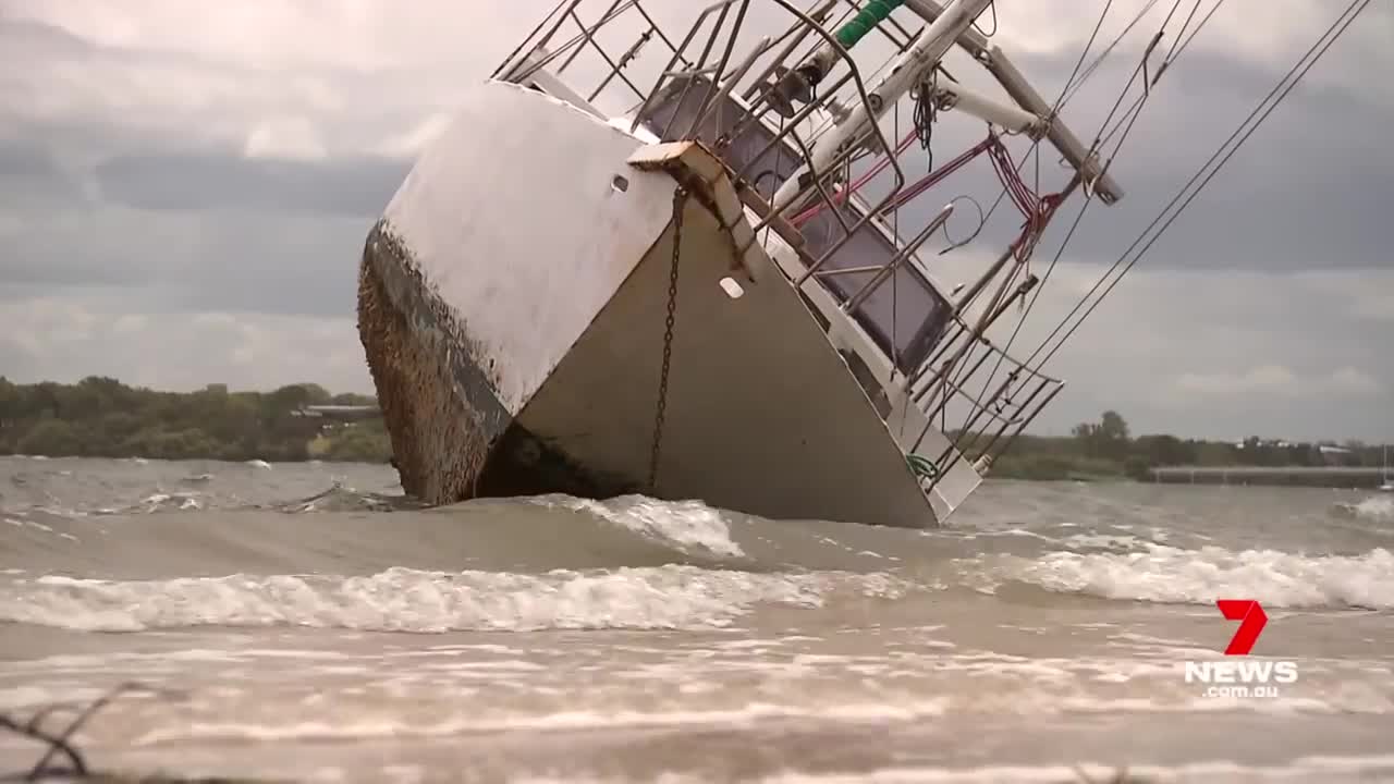 Wild winds wreak havoc in South East Queensland | 7NEWS