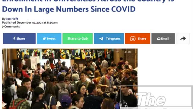 University Enrollment Down Because College Is Now Useless
