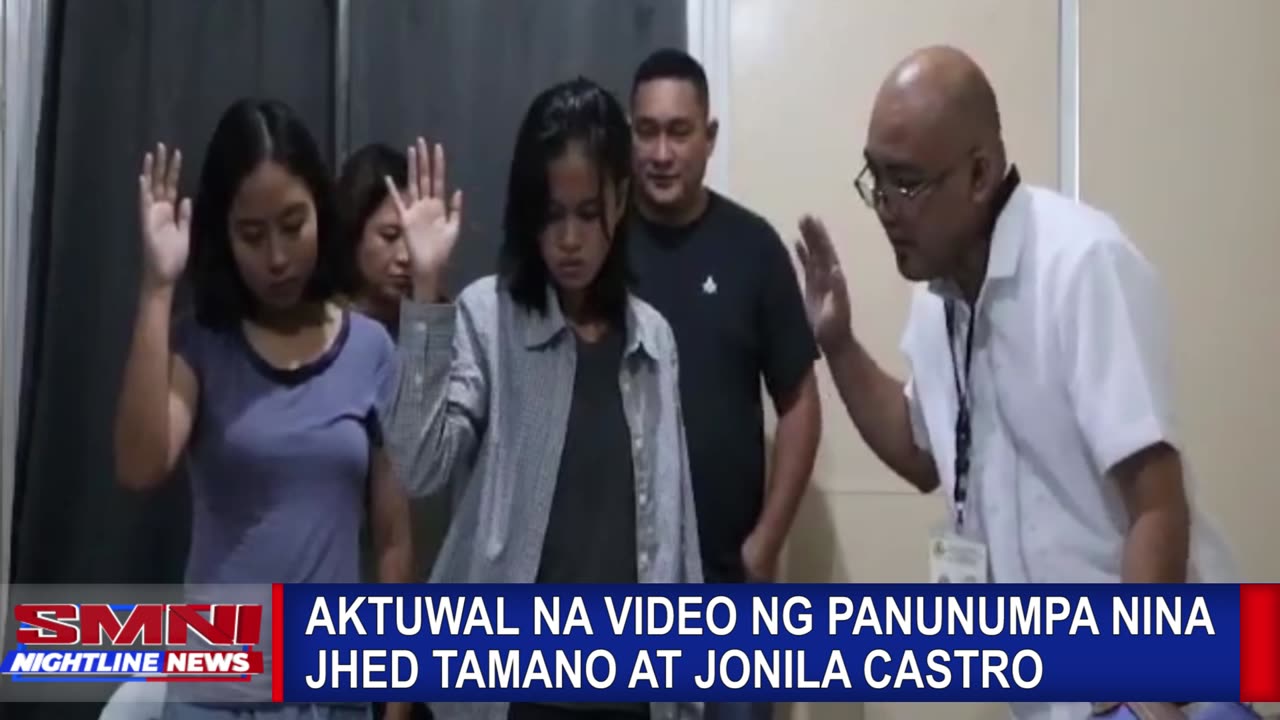 PANOORIN | Aktuwal na video ng panunumpa nina Jhed Tamano at Jonila Castro