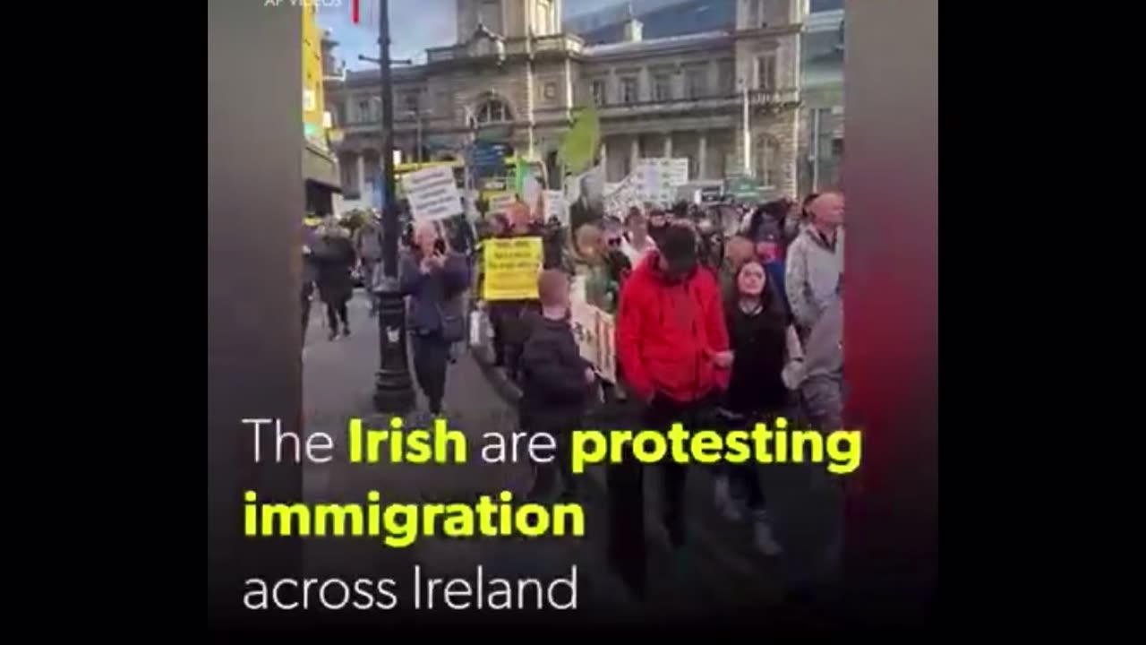 People around the world or waking up to the globalist agenda! The Irish