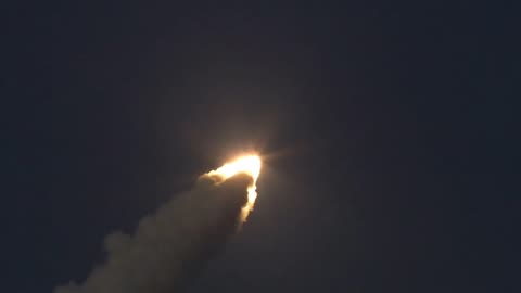 Fire rocket going to space