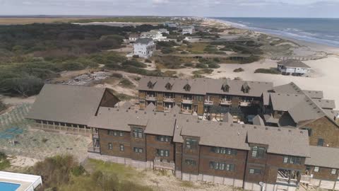 Aerial Video Tour - The Chesapeake - R11441 In The 4x4 Area Of Corolla, NC