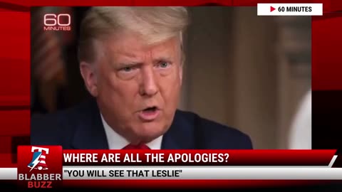 Where Are All The Apologies?
