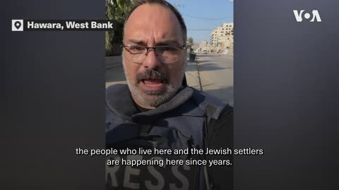 Confrontation and Violence Escalating in Hawara, West Bank | VOA News