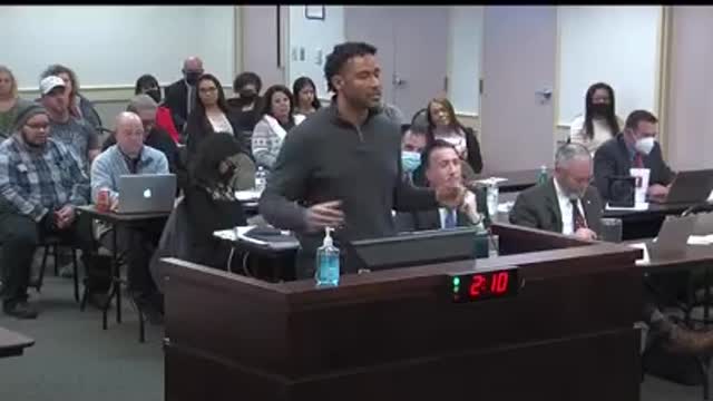 North Carolina father delivers amazing speech at the Cabarrus County School Board meeting this week.