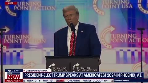 💥 BOOM: Trump just announced at AmFest that on DAY 1