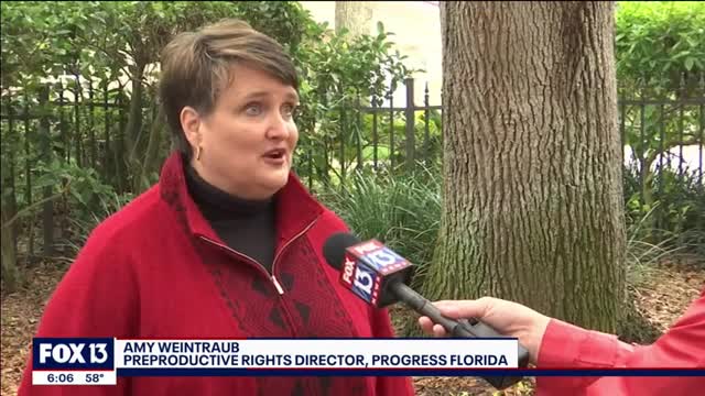 Roe v. Wade anniversary brings pro-life, pro-choice protesters to downtown St. Petersburg