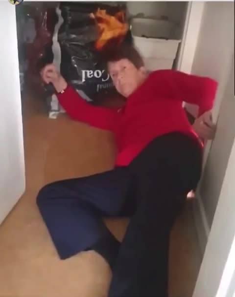 What a prank to play on your old Mum.