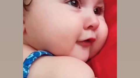 Adorable baby video