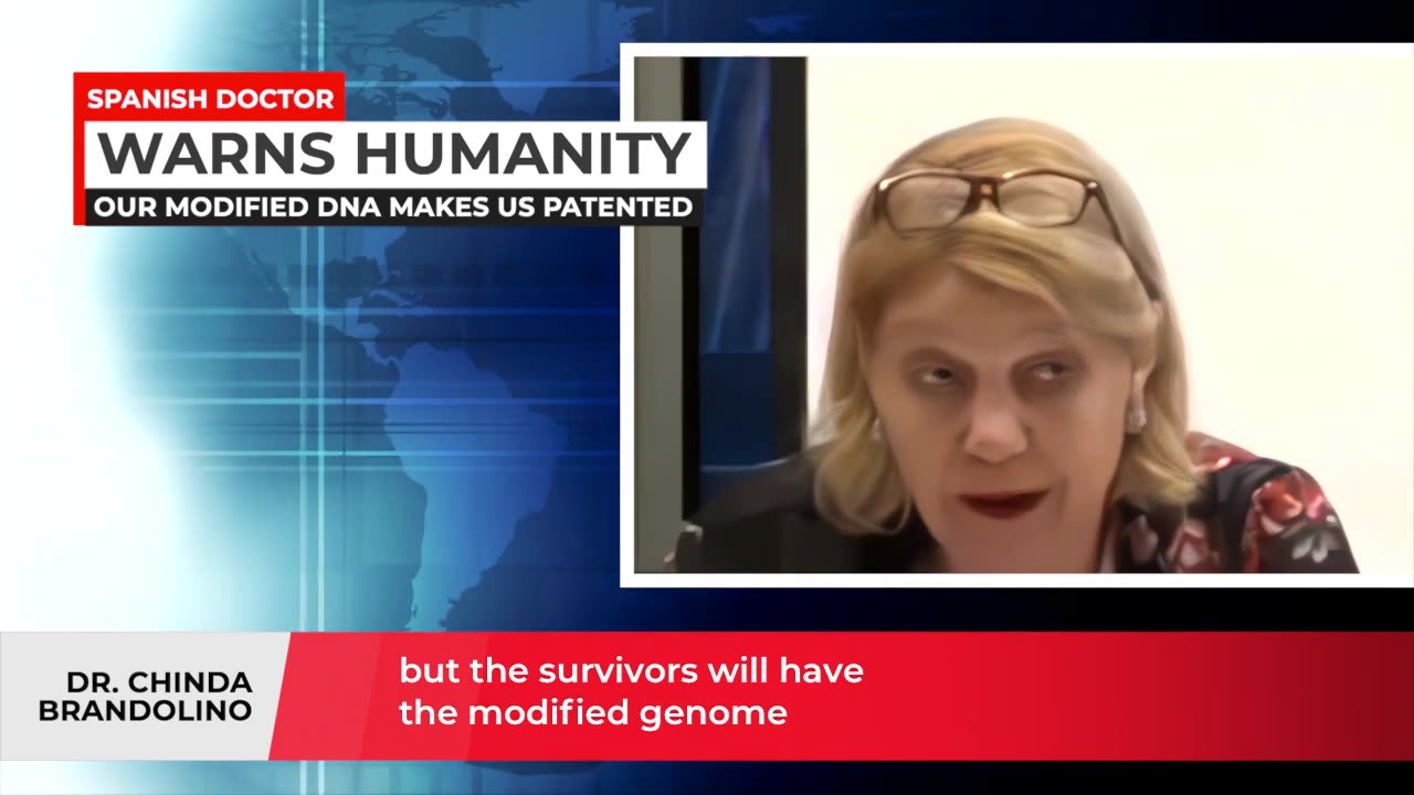 Dr. Chinda Brandolino: A Warning to Humanity - "Our Modified DNA Makes Us Patented"!