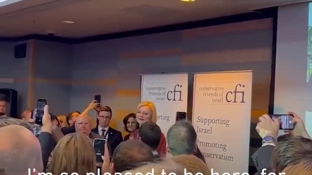 I’m a huge Zionist, I’m a huge support of Israel” - Liz Truss.👀