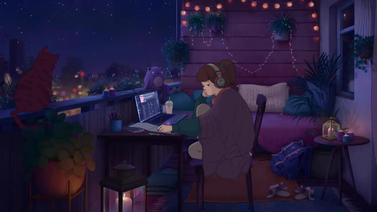 1 A.M Study Session 📚 [lofi hip hop/chill beats]