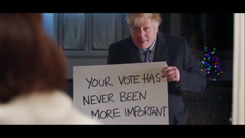 Boris Johnson's fanny love actually