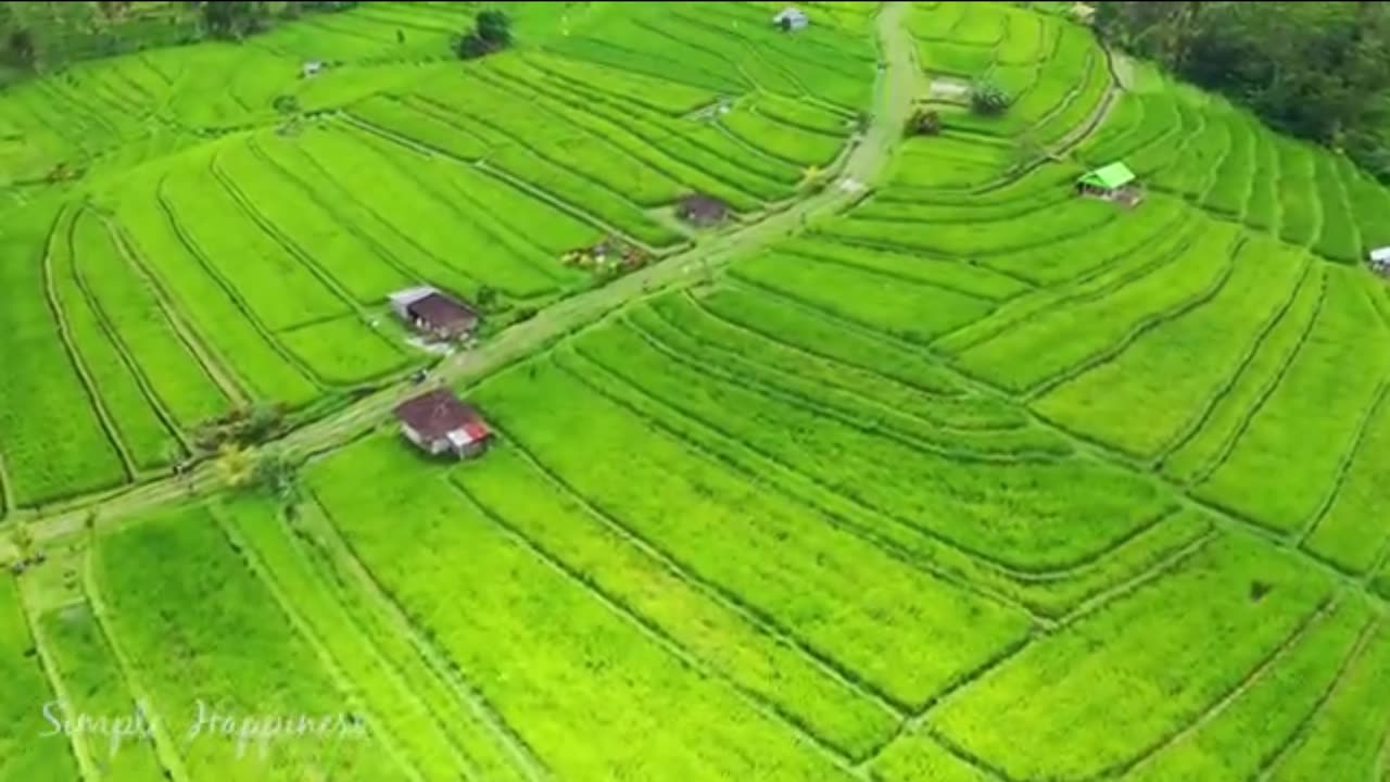 the natural beauty of the mountains and valley