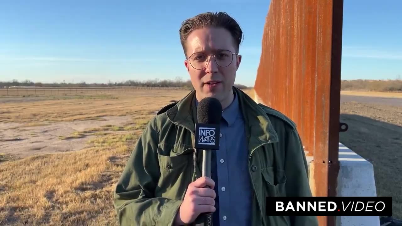 Chase Geiser on the Southern Border in Eagle Pass TX