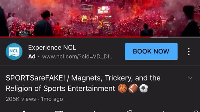 Sports are fake...trickery magnets fixing games