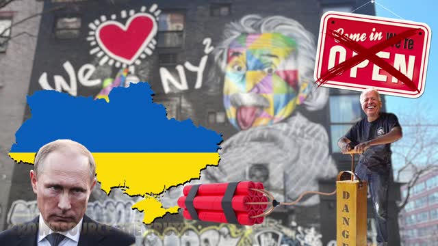 Ghost Town NYC – Ukraine on the Brink as New York Continues to Crumble