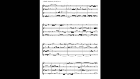 J.S. Bach - Well-Tempered Clavier: Part 2 - Fugue 11 (Flute Quartet)