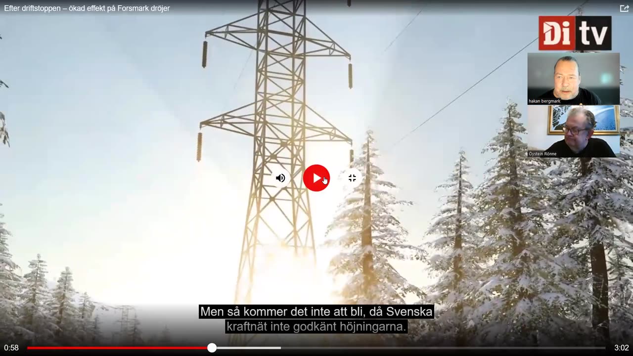 Lunchklubben 4 jan Kärnkraftens problem när effekten behövs