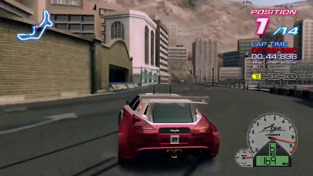 Ridge Racer 6 Basic Route #60 Gameplay(Career Walkthrough)