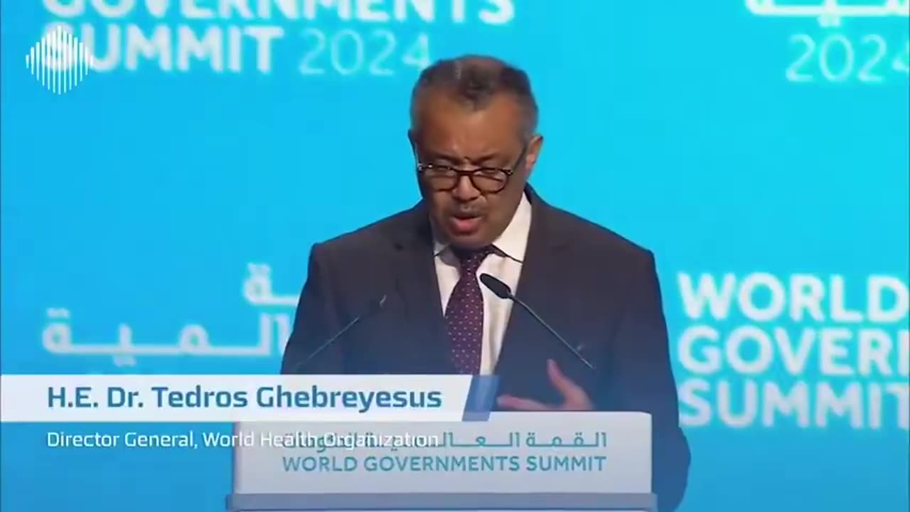 Tedros: "The WHO did not impose anything on anyone during the Covid-19 pandemic