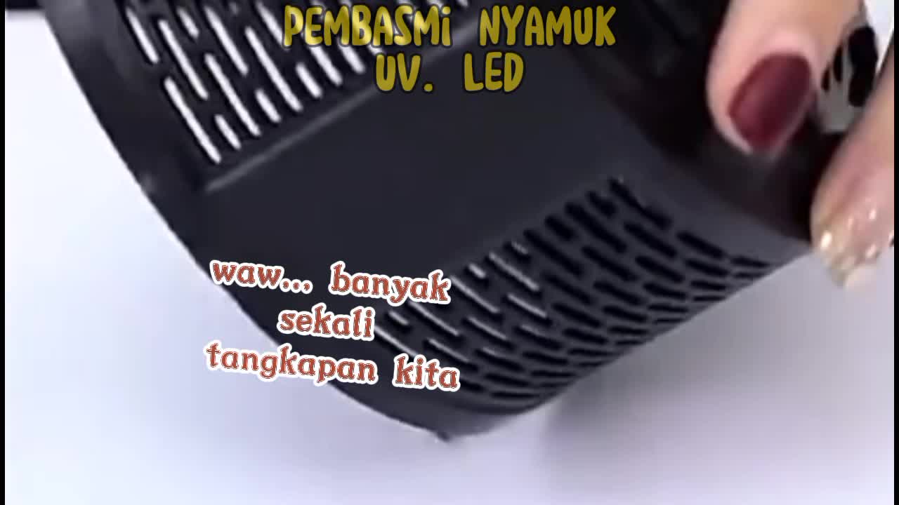 easy way to catch mosquitoes with UV LED