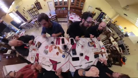 Timelapse lunch with fpv friends