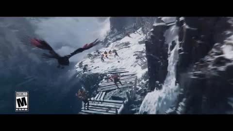 God of War Ragnarök – (Audio Description) Father and Son Cinematic Trailer PS5 & PS4 Games