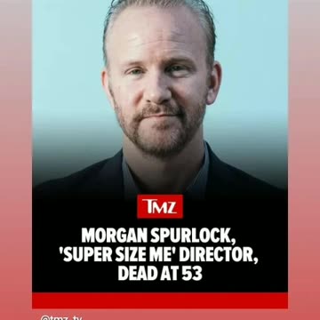 Rip to Morgan Spurlock 6/25/24 🙏🕊