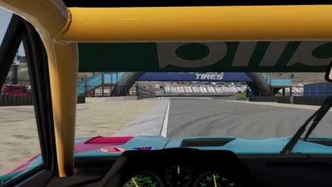 4/5 - Replica Ferrari F40 vs. Laguna Seca: BeamNG.drive Test Drive