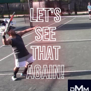 WELL-PLACED BACKHAND!