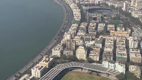 Mumbai View through space