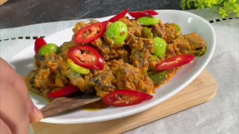 Sambal Goreng Ati Ampela Petai