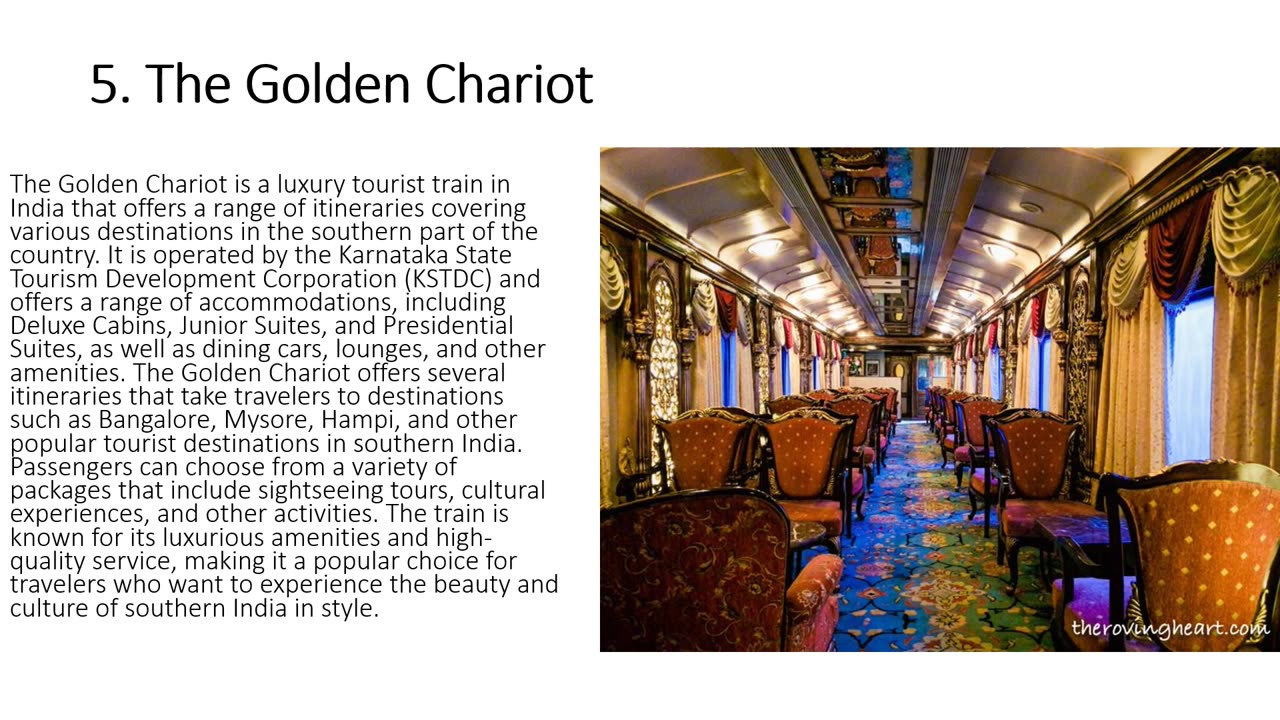 5 of the most luxurious trains in India