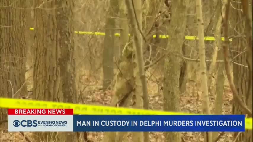 21_Man in custody in Delphi deaths investigation