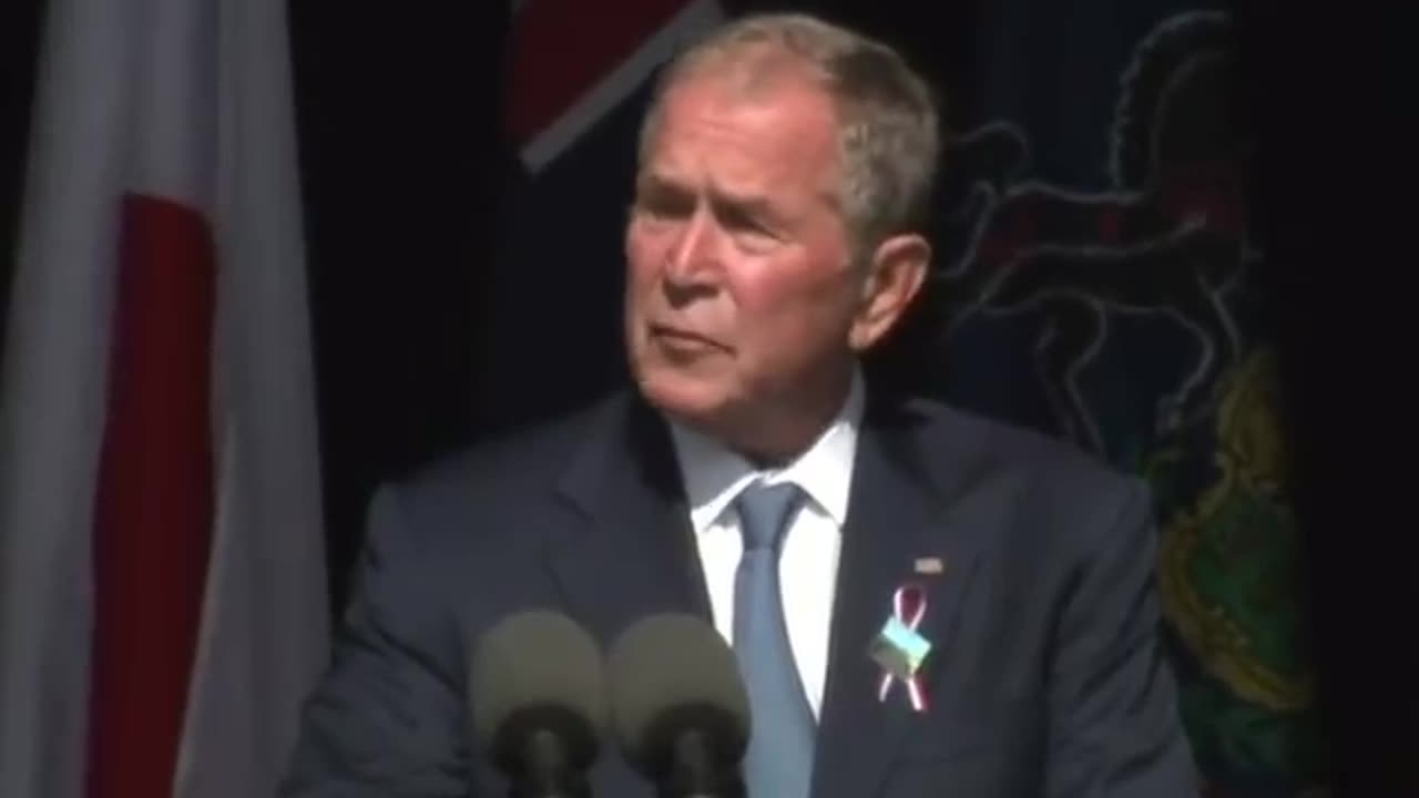 Bush Goes Along with MSM J6 Narrative