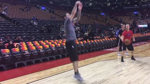 J.J. Redick's Pre-Game Shooting Routine