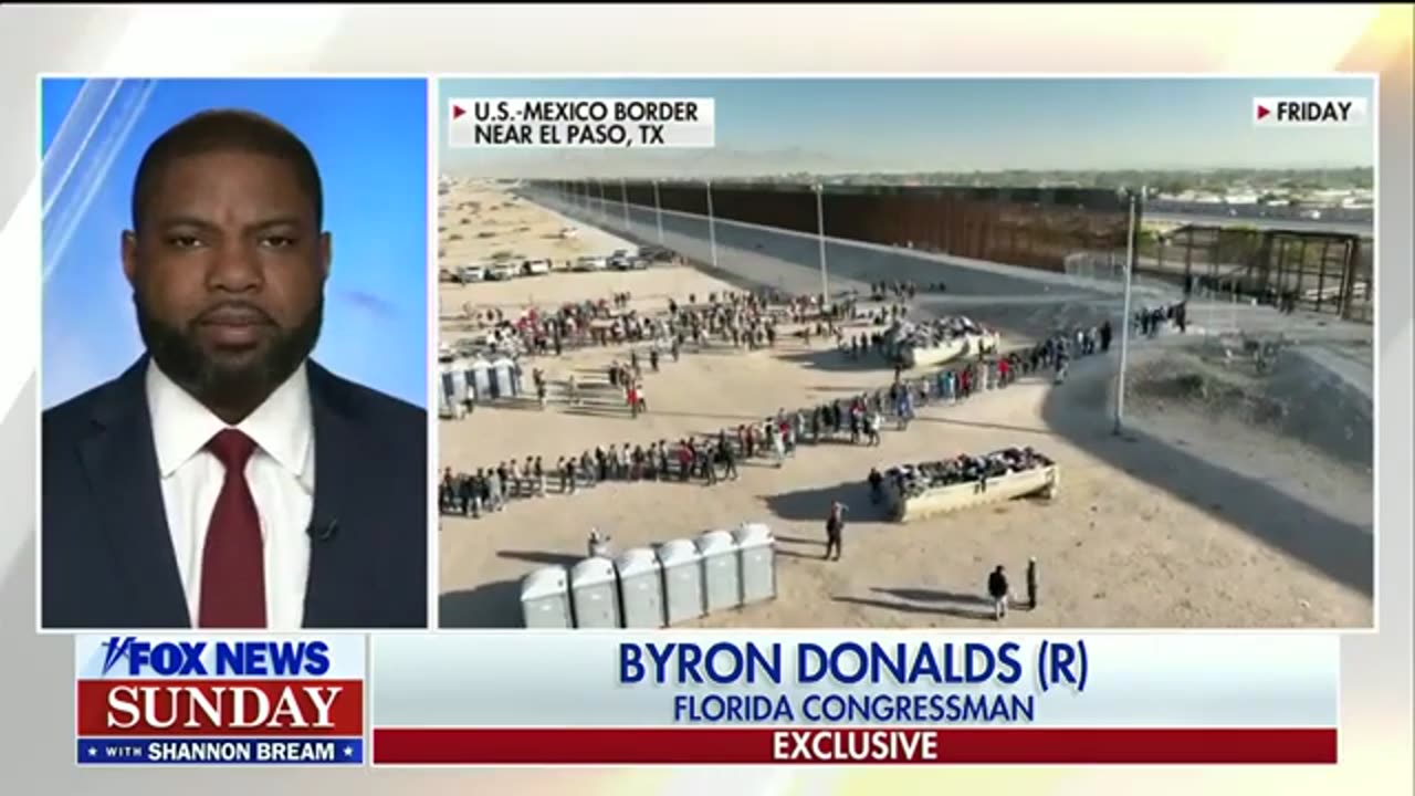 Rep. Donalds blasts Biden admin for 'gaslighting' Americans on border crisis